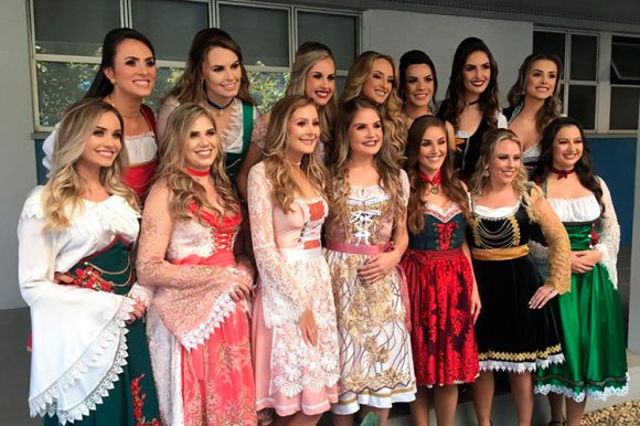 Conhe A As Candidatas A Soberanas Da Oktoberfest De Santa Cruz Gaz