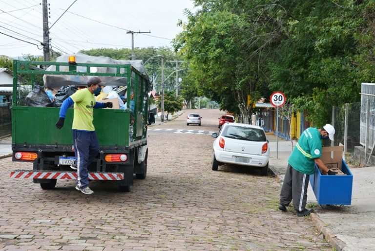 Coleta seletiva solidária passa a funcionar aos sábados GAZ