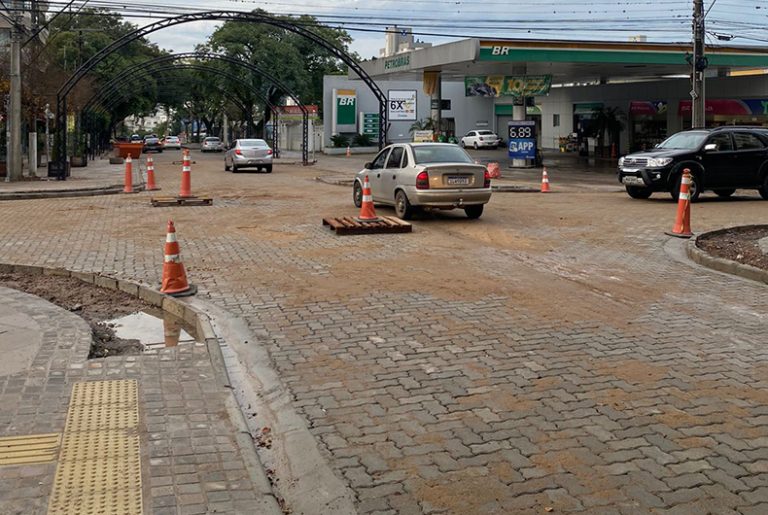 Troca de pavimentação é concluída e Marechal Floriano está liberada