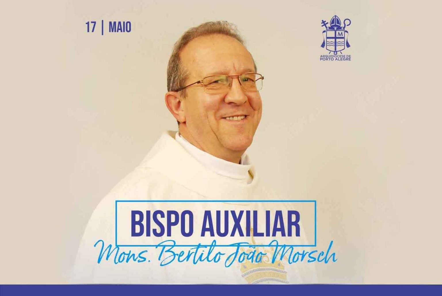 Papa Francisco Nomeia Padre Bertilo João Morsch Como Bispo Auxiliar Da ...