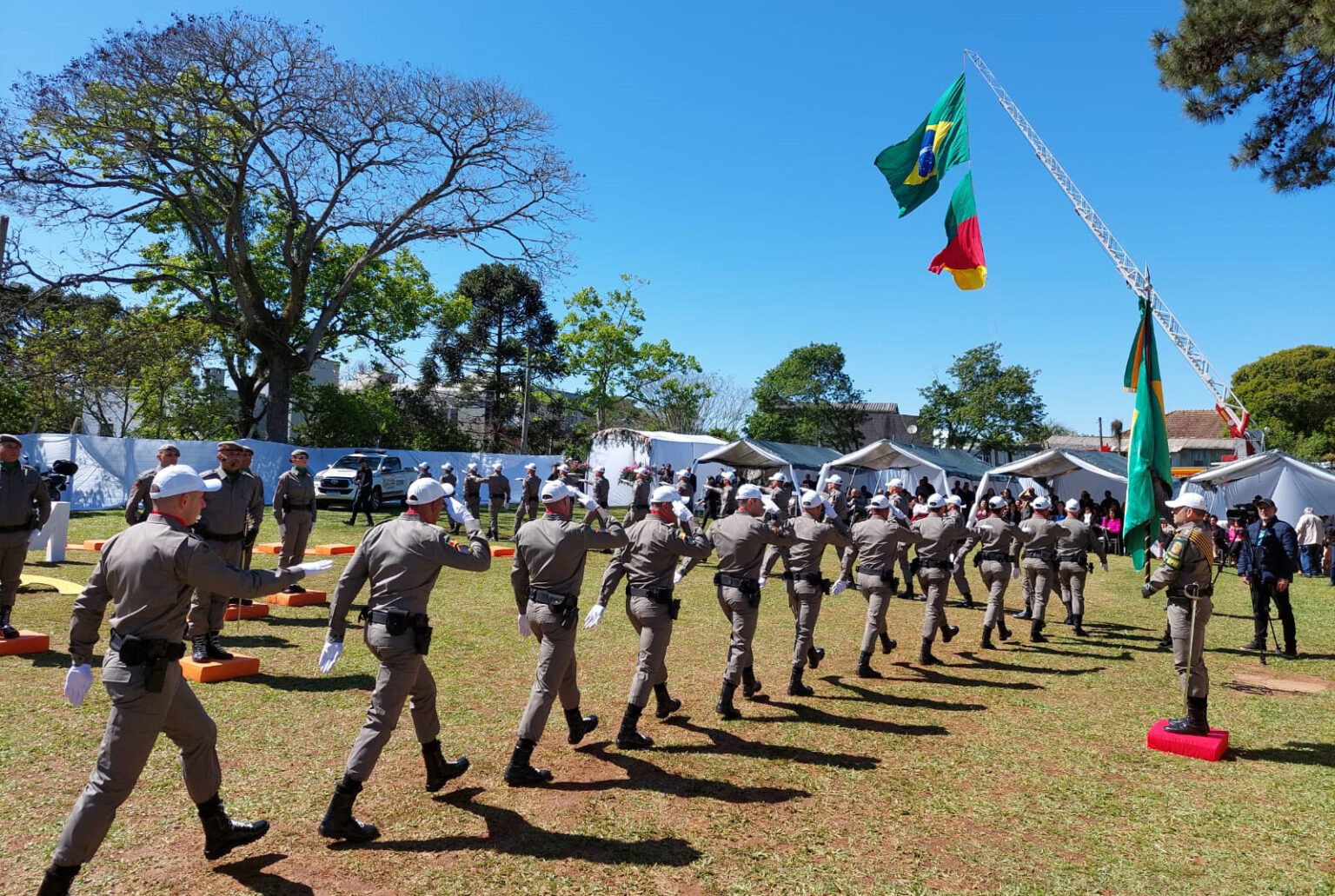 Brigada Militar Forma Novos Soldados Em Rio Pardo Foram