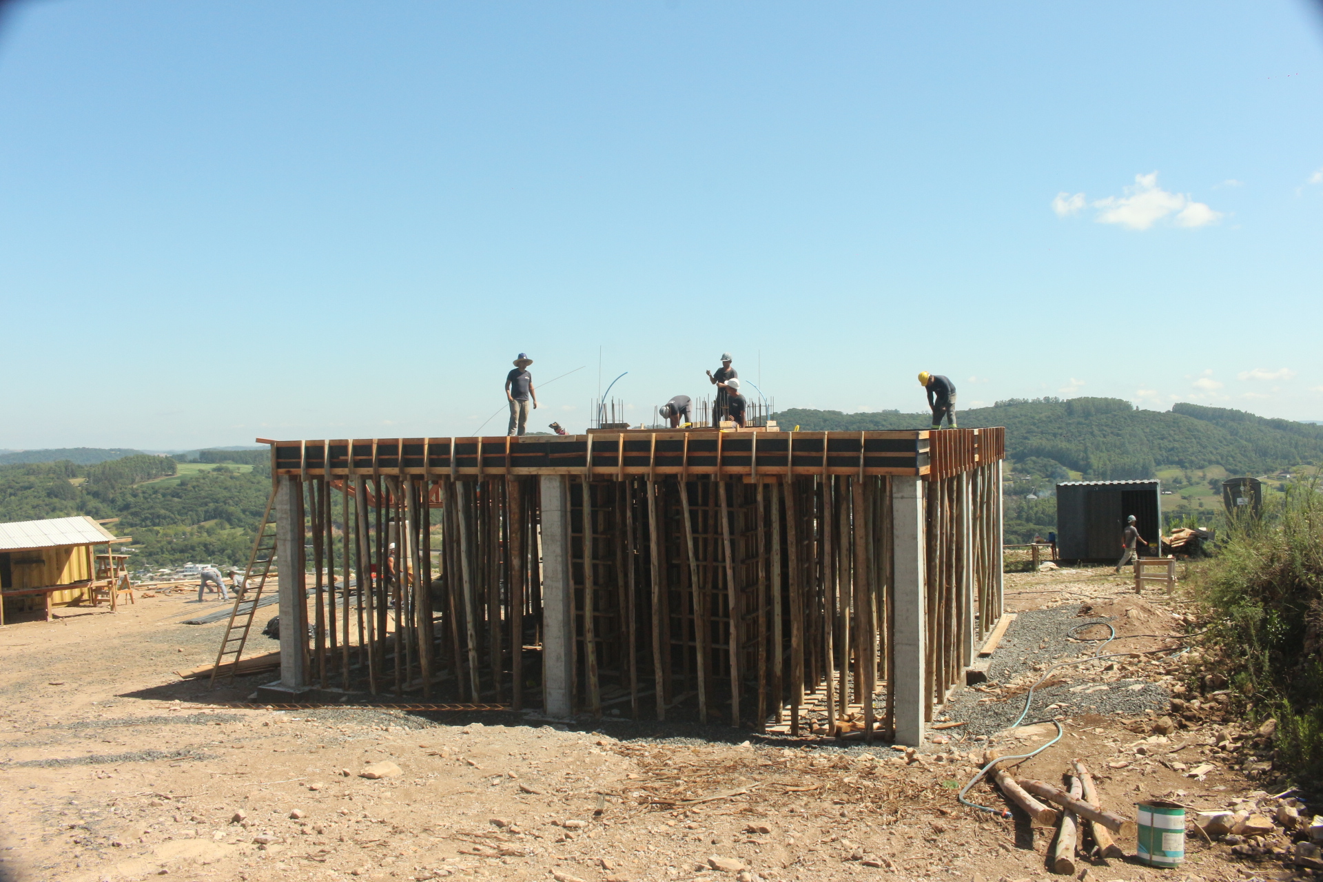 VÍDEO: obras do Cristo Acolhedor de Sobradinho estão 80% concluídas