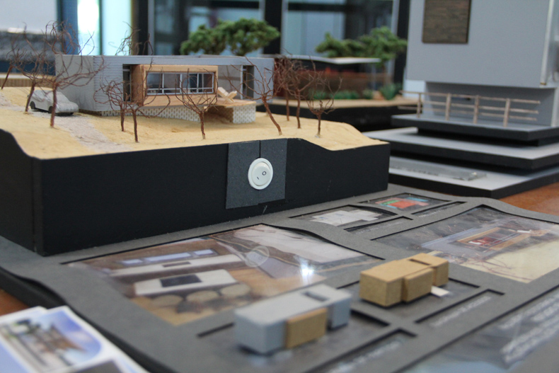 Exposição sobre arquitetura contemporânea inclui produções de estudantes da Unisc