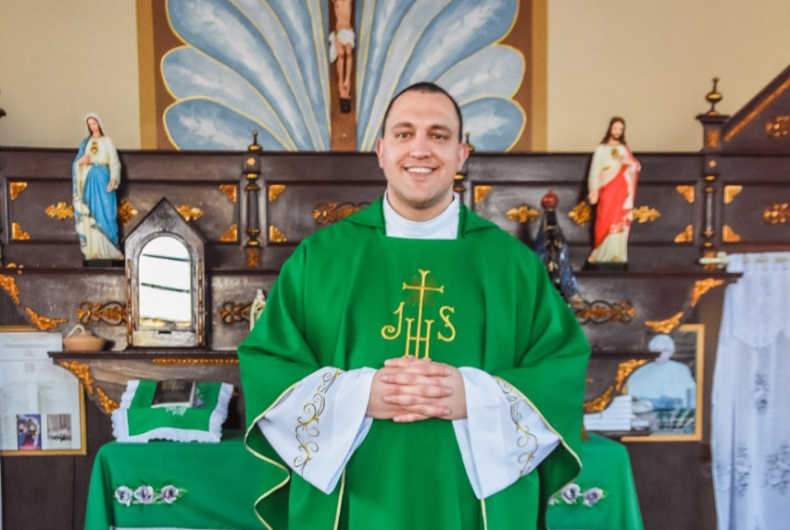 Giovane Gonçalves, padre mais jovem da Diocese, vai assumir a Ressurreição