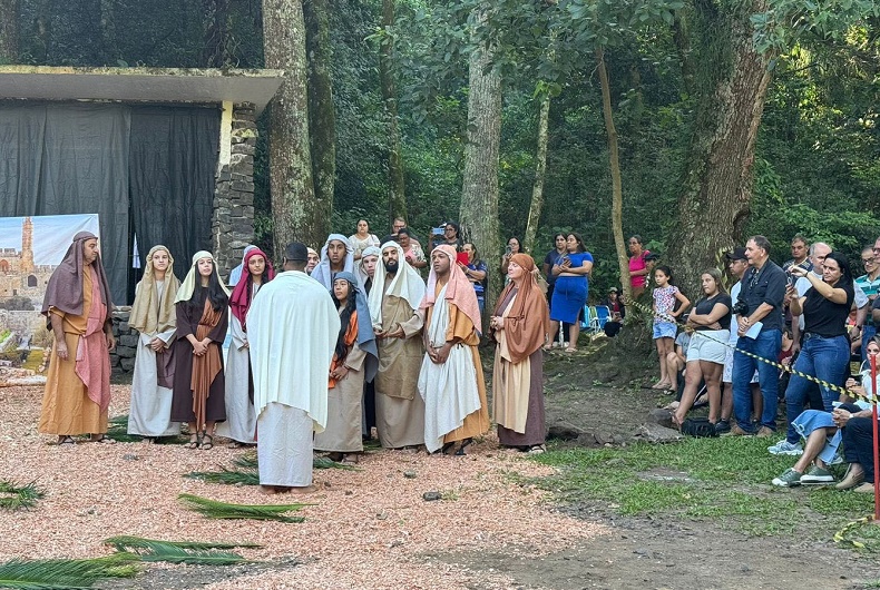 Encenação Paixão de Cristo - Sexta-feira santa 2024 - Candelária Botucaraí