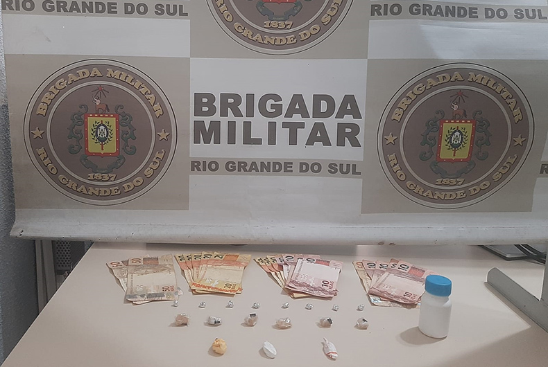 Brigada Militar prende homem por tráfico de drogas em Rio Pardo