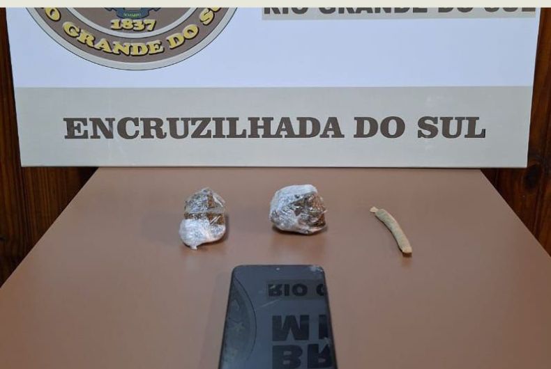 Homem é preso por tráfico de drogas em Encruzilhada do Sul