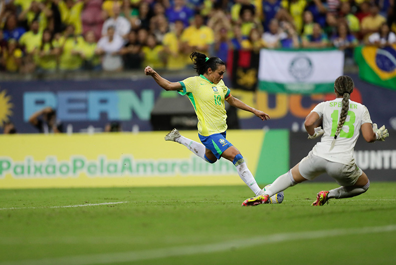 Seleção Brasileira feminina goleia a Jamaica em amistoso de preparação para os Jogos de Paris