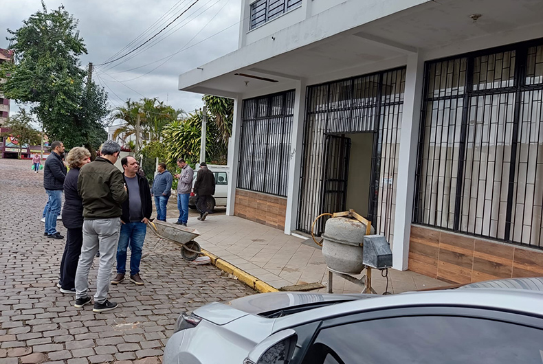 Obras reformulam prédio para abrigar Emei em Venâncio Aires