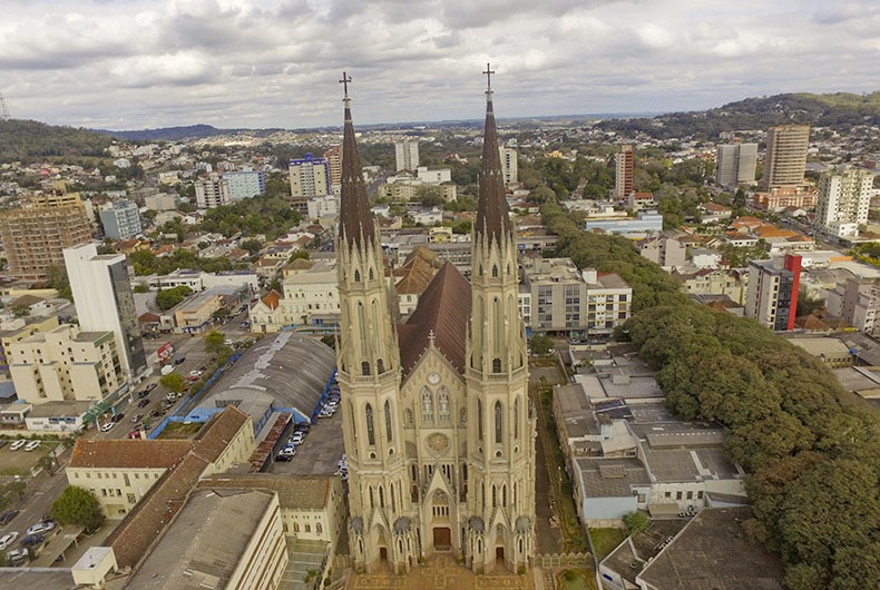 Bairro mais populoso da região, Centro de Santa Cruz do Sul tinha 8.915 moradores em 2022, segundo o Censo